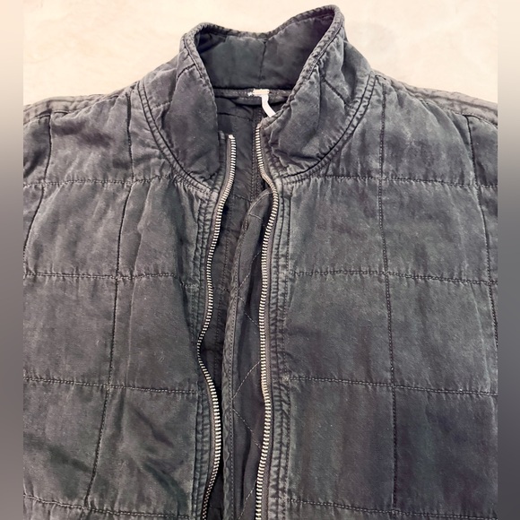 Free People Dolman Quilted Jean Jacket - Picture 13 of 14